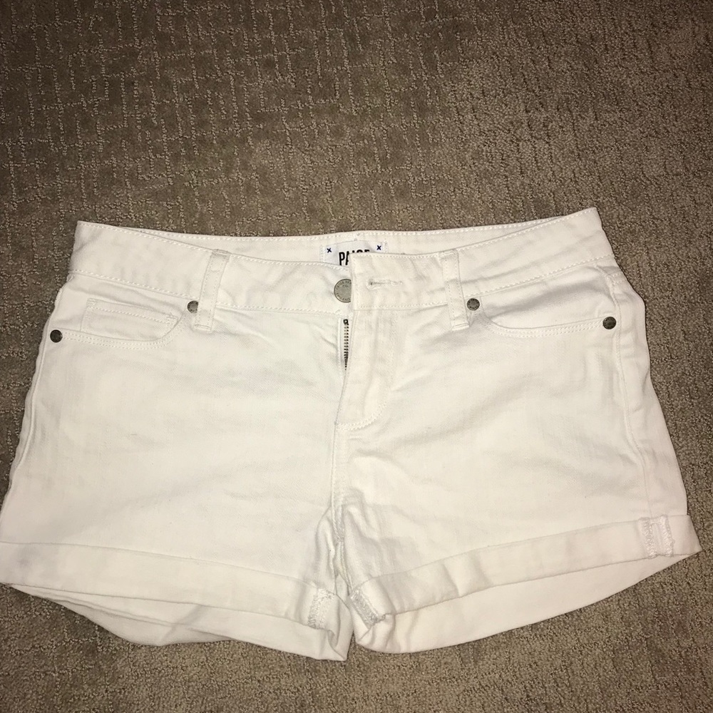 Denim Paige shorts